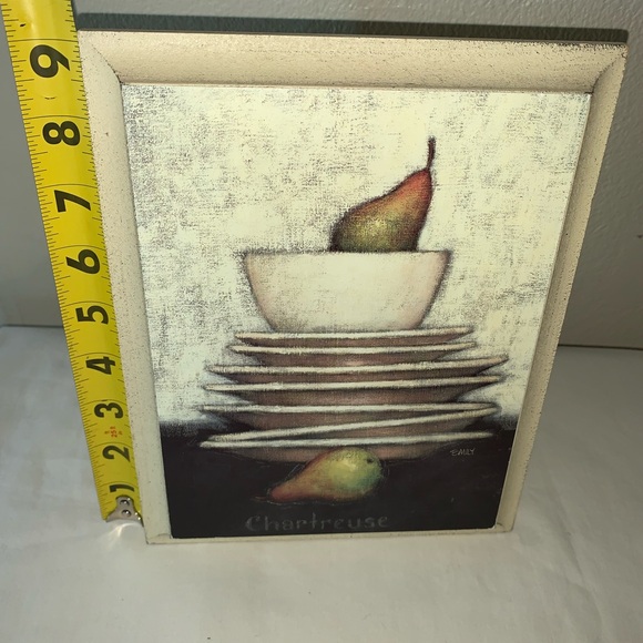 Emily Adams Art Set 2 Citron &Chartreuse 8x10” Pre-Owned in very good condition. - Picture 6 of 9